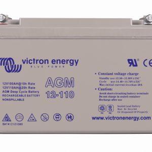 Image of Victron Energy 12V/110Ah AGM Deep Cycle Battery BAT412101084
