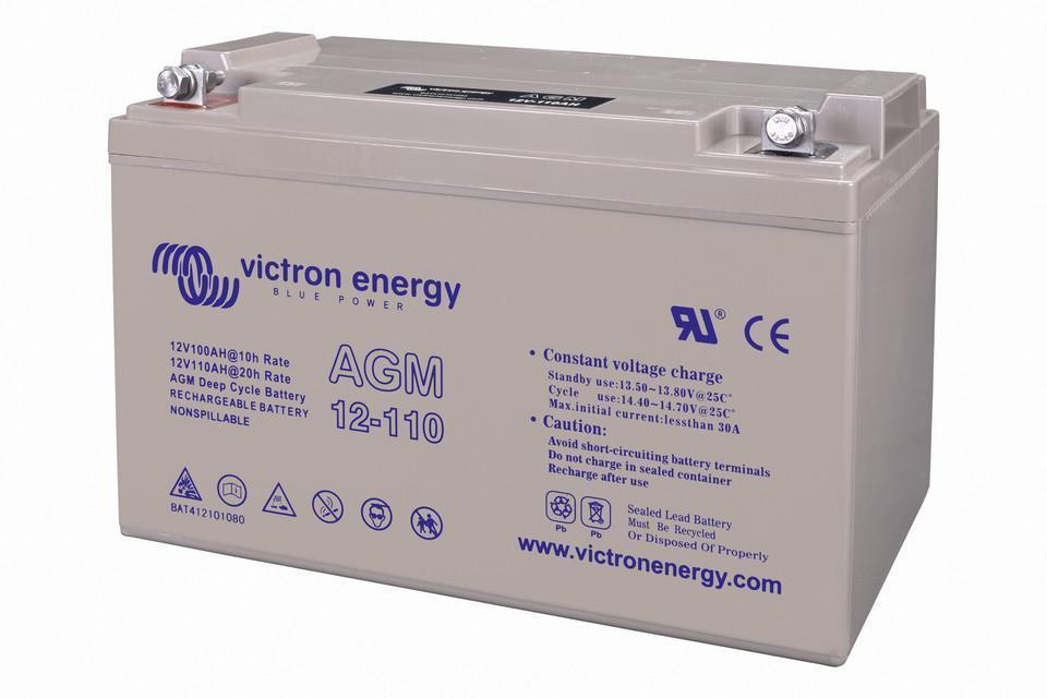 Image of Victron Energy 12V/38Ah AGM Super Cycle Batt. (M5) BAT412038081
