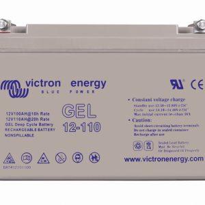Image of Victron Energy 12V/110Ah Gel Deep Cycle Battery BAT412101104