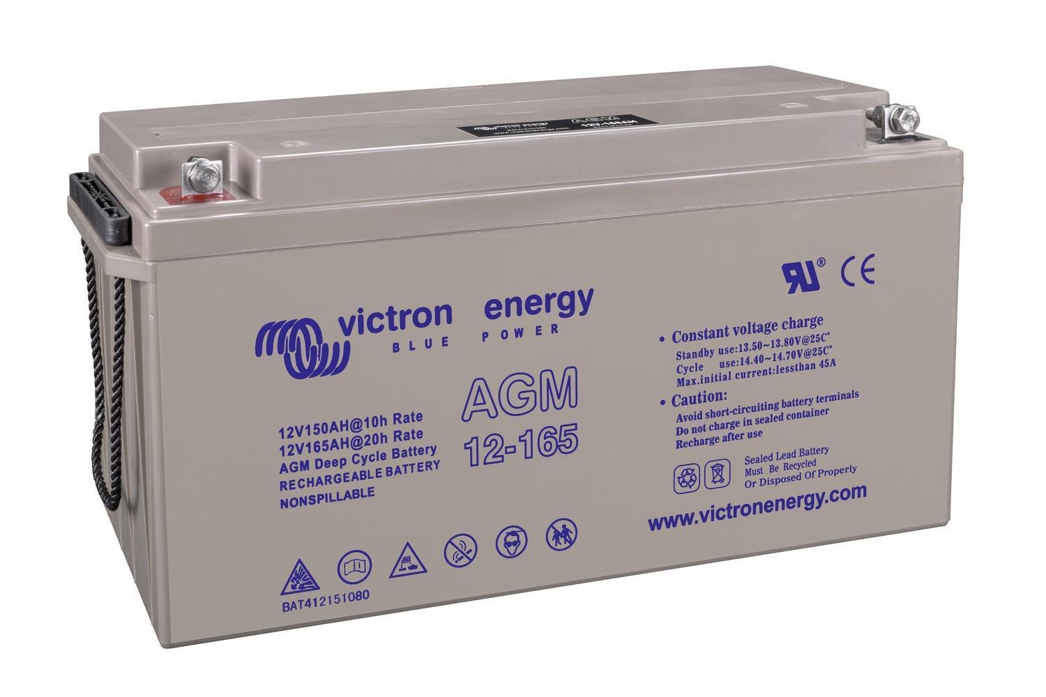 Image of Victron Energy 12V/265Ah GEL Deep Cycle Batt. (M8) BAT412126101