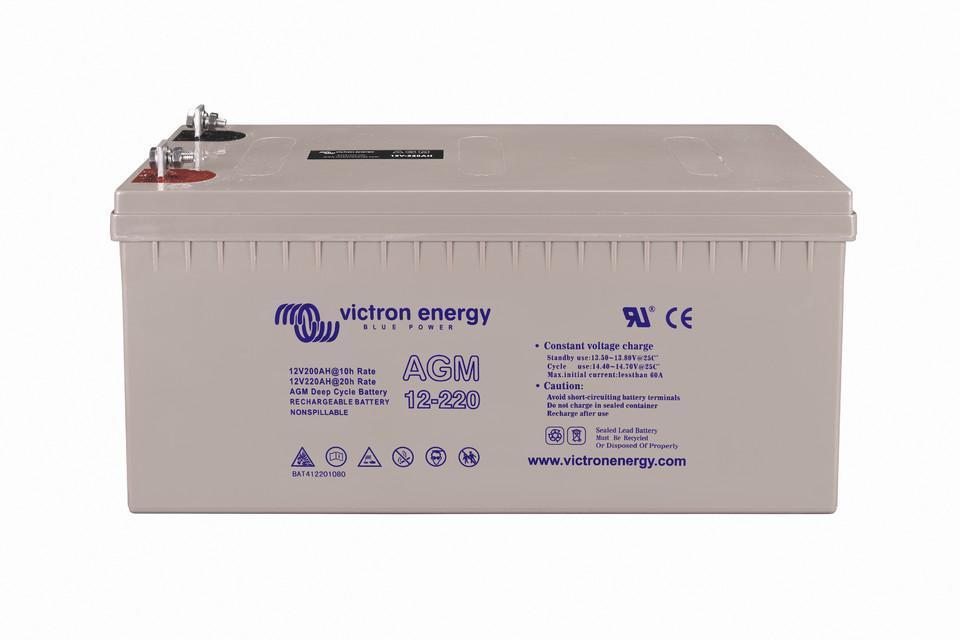 Image of Victron Energy 12V/90Ah AGM Deep Cycle Batt. (M6) BAT412800085