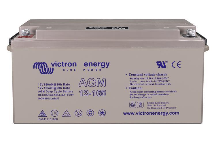 Image of Victron Energy 12V/165Ah AGM Deep Cycle Battery (M8) BAT412151085