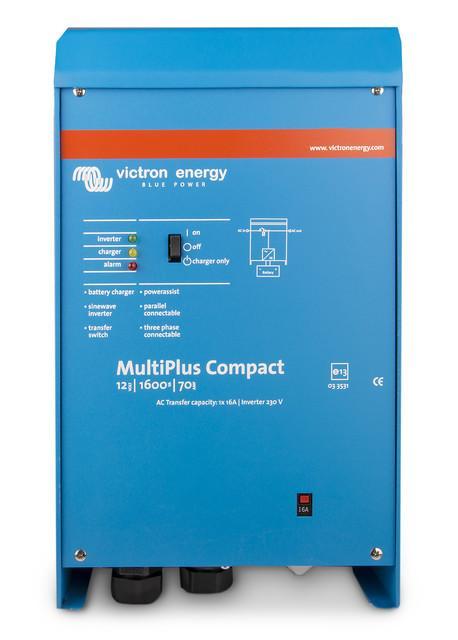 Image of Victron Energy MultiPlus 24/2000/50-50 120V VE.Bus (UL) Inverter Charger PMP242200102