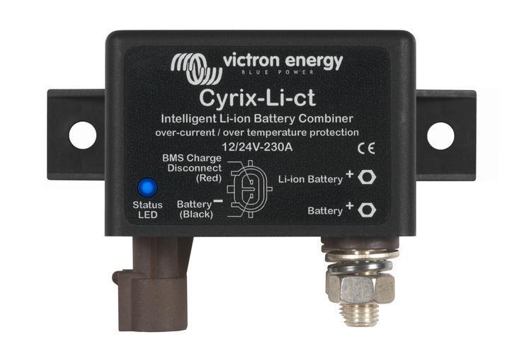 Image of Victron Energy Cyrix-Li-ct 12/24V-120A intelligent Li-ion battery combiner CYR010120412