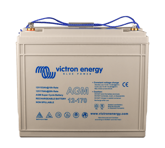 Image of Victron Energy 12V/170Ah AGM Super Cycle Battery (M8) BAT412117081