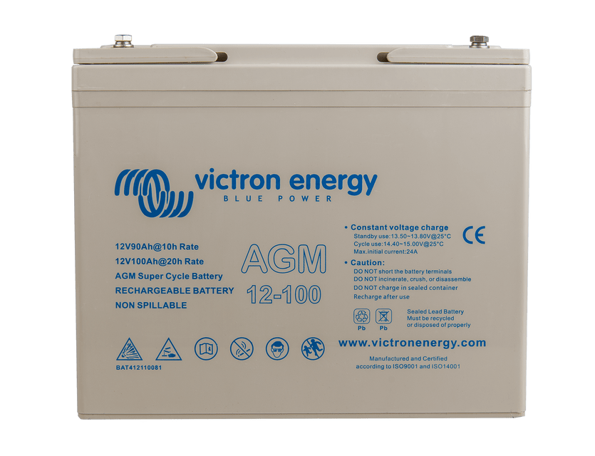 Image of Victron Energy 12V/60Ah AGM Deep Cycle Batt. BAT412550084