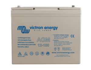 Image of Victron Energy 12V/100Ah AGM Super Cycle Battery (M6) BAT412110081