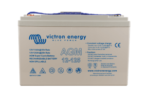 Image of Victron Energy 12V/125Ah AGM Super Cycle Battery (M8) BAT412112081