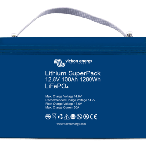 Image of Victron Energy Lithium SuperPack 25,6V/50Ah (M8) Litium Battery BAT524050705