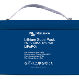 Image of Victron Energy Lithium SuperPack 25,6V/50Ah (M8) Litium Battery BAT524050705