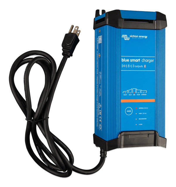 Image of Victron Energy Blue Smart IP22 Charger 12/30(3) 120V NEMA 5-15 Battery Charger BPC123048102