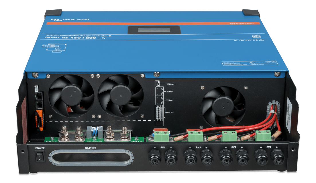 Image of Victron Energy SmartSolar MPPT RS 450/100-Tr Solar Charge Controller SCC145110410
