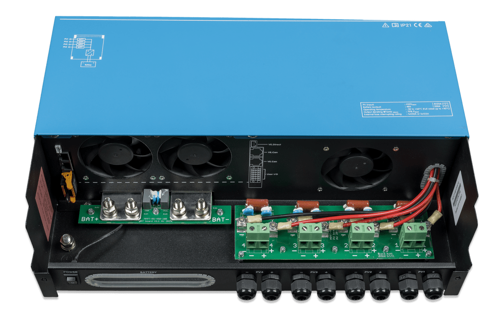 Image of Victron Energy SmartSolar MPPT RS 450/200-Tr 48V Solar Charge Controller SCC145120410