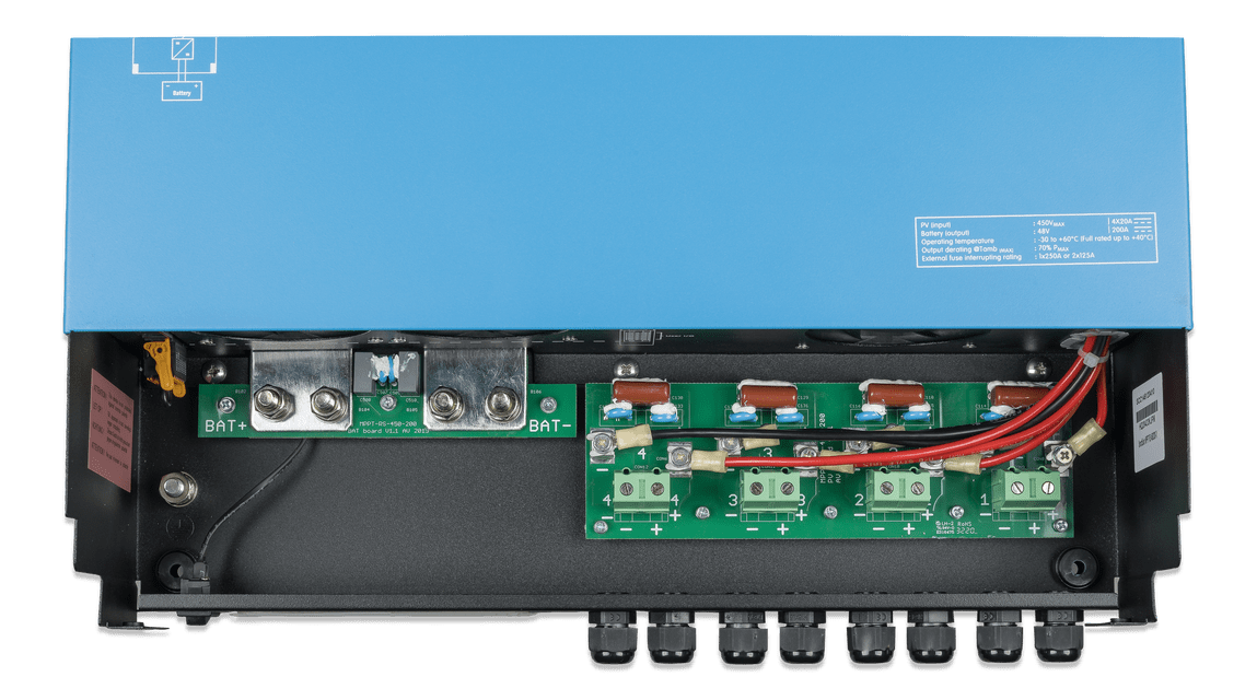 Image of Victron Energy SmartSolar MPPT RS 450/100-Tr Solar Charge Controller SCC145110410