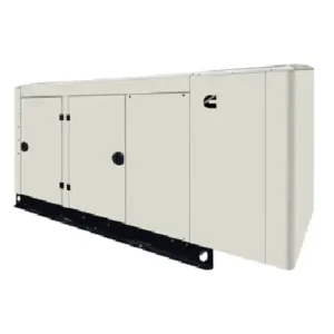 Image of Cummins Quiet Connect Series RS100 100kW NG/LPV Duel Fuel 120/240V 1Ph Backup Generator A054F867