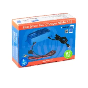 Image of Victron Energy Blue Smart IP67 Charger 12/25(1) 120V NEMA 5-15 Battery Charger BPC122547106