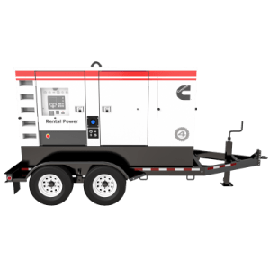 Image of Cummins 100kW Towable Diesel Generator C100D2RE Prime Rental Power Trailer Generator C100D2RE
