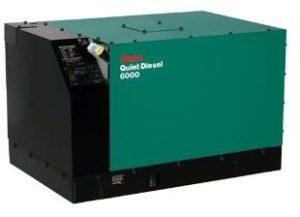 Image of Cummins Onan Generator 6000 Watt Mobile QD 6000 Diesel Generator 6HDKAV-41934 120 1Ph Only A058H597