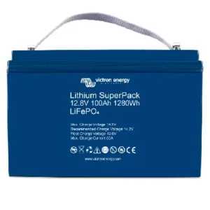 Image of Victron Energy Lithium SuperPack 25,6V/50Ah (M8) Litium Battery BAT524050705