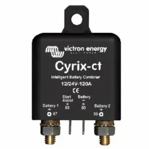 Image of Victron Energy Cyrix-ct 12/24V-120A intelligent battery combiner Retail CYR010120011R