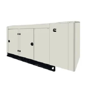 Image of Cummins Quiet Connect Series RS100 100kW NG/LPV Duel Fuel 120/208V 3Ph Backup Generator A054F870