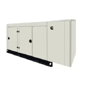 Image of Cummins Quiet Connect Series RS100 100kW NG/LPV Duel Fuel 277/480V 3Ph Backup Generator A054F873