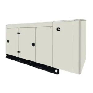 Image of Cummins Quiet Connect Series RS50 50kW NG/LPV Duel Fuel 120/208V 3Ph Backup Generator A054F636