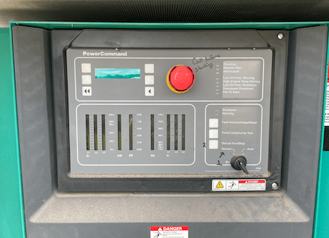 Generator Load Bank Testing Power Command