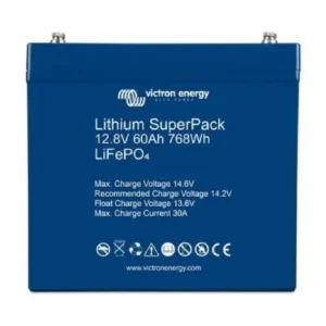 Image of Victron Energy Lithium SuperPack 12,8V/60Ah (M6) Litium Battery BAT512060705