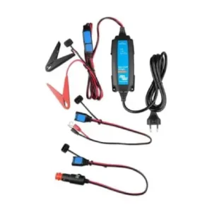 Image of Victron Energy Blue Smart IP65 Charger 6V/12V-1.1 120V NEMA 1-15 Retail Battery Charger BPC120134124R