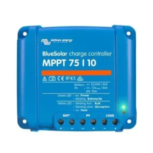 Image of Victron Energy BlueSolar MPPT 75/10 Retail Solar Charge Controller SCC010010050R