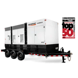 Image of Generac 456 kW 570kVA Prime Towable Diesel Generator MDE570