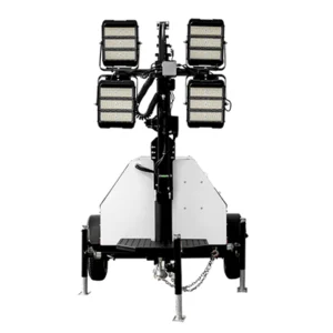 Image of Generac 6 kW Mobile Light Tower Electric Winch Kubota Engine MLT4060KV