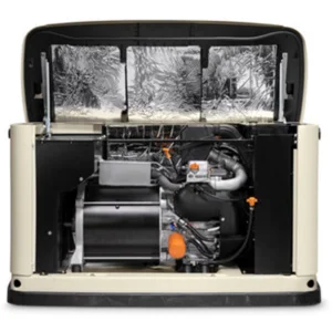 Image of Generac Guardian 14/14 kW Air-Cooled Standby Generator, Alum Enclosure, 16 Circuit LC NEMA 3R Transfer Switch