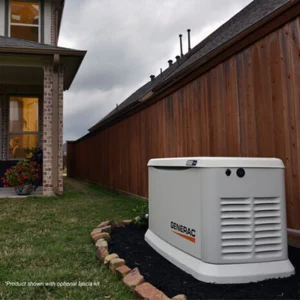 Image of Generac Guardian 14/14 kW Air-Cooled Standby Generator, Alum Enclosure, 16 Circuit LC NEMA 3R Transfer Switch