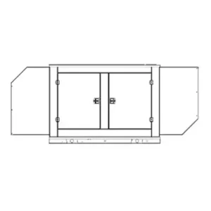 Image of HiPower 100kW Standby Diesel Generator Three Phase HDI 100F T6U