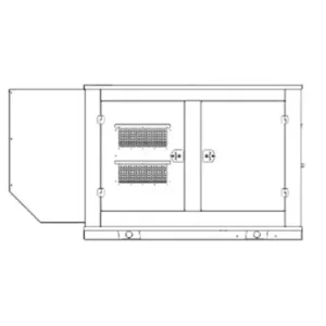 Image of HiPower 150kW (LPG) Standby Generator Three Phase HNI-150