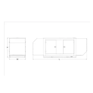 Image of HiPower 150kW (LPG) Standby Generator Three Phase HNI-150