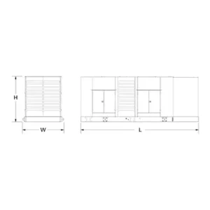 Image of HiPower 1600kW Standby Diesel Generator Three Phase HDI-1600 T6U