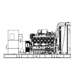 Image of HiPower 300kW Natural Gas Standby Generator Three Phase HNI-300