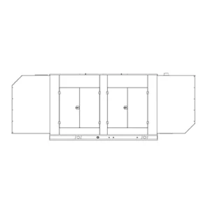 Image of HiPower 300kW Natural Gas Standby Generator Three Phase HNI-300