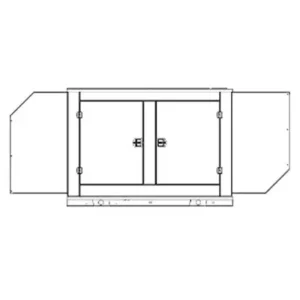 Image of HiPower 350kW (LPG) Natural Gas Standby Generator Three Phase HNI-350