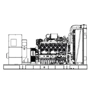 Image of HiPower 350kW Natural Gas Standby Generator Three Phase HNI-350
