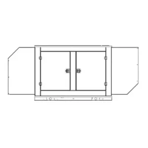 Image of HiPower 350kW Natural Gas Standby Generator Three Phase HNI-350