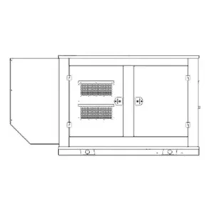 Image of HiPower 350kW Natural Gas Standby Generator Three Phase HNI-350