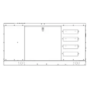 Image of HiPower 40kW Standby Diesel Generator Single Phase HYSG-40 M6U