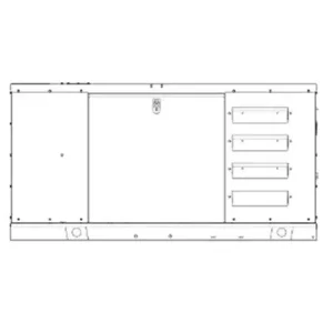 Image of HiPower 60kW Standby Diesel Generator Single Phase HFSG-60 M6U