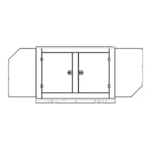 Image of HiPower 800kW Standby Diesel Generator Three Phase HDI-800 T6U