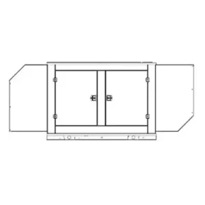 Image of HiPower 80kW Standby Diesel Generator Three Phase HDI 80F T6U