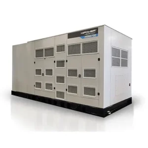 Image of HiPower Mobile 698kVA Open Skid Standby/Rental Natural Gas Generator Three Phase HRNG-700 T6